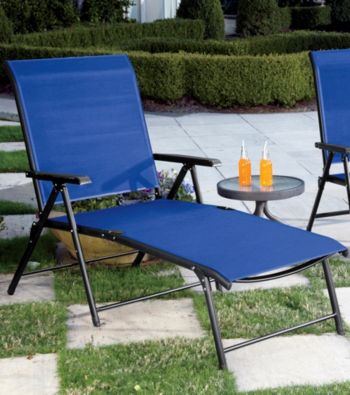 LivingXL Extra-Wide Backyard Folding Lounger