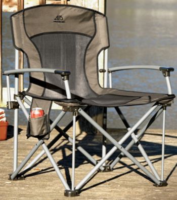 LivingXL Alps® Khaki Extra-Wide Leisure Chair