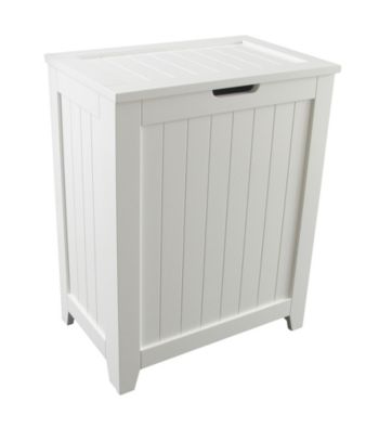 Redmon KD Contemporary Country Hamper - White