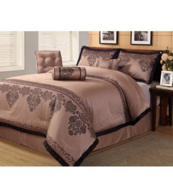 Fontain Purple 7-pc. Comforter Set by Central Park