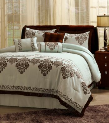 Fontain Blue 7-pc. Comforter Set by Central Park