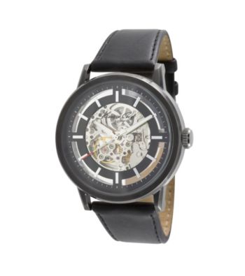 Kenneth Cole New York® Men's Ionic Plated Case Watch - Black