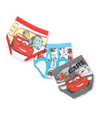 Cars 2 Boys' 4-8 White/Red 3-pk. Briefs