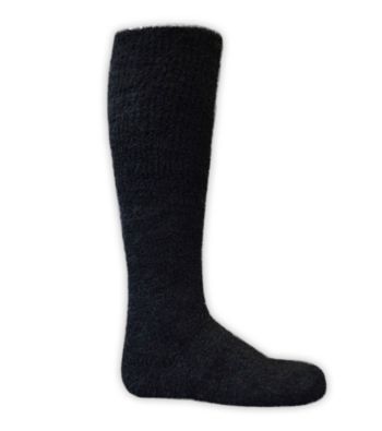 MUK LUKS® Men's Black ComfortFit Micro Chenille Knee Socks