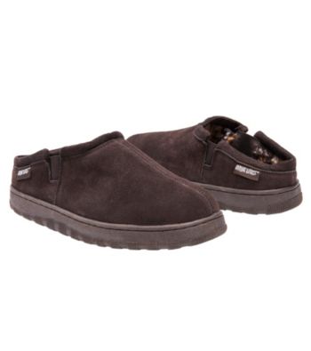 MUK LUKS® Men's Printed Berber Suede Clog