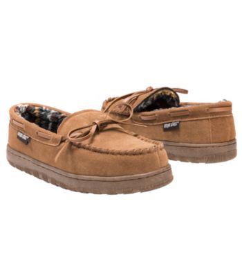 MUK LUKS® Men's Printed Berber Suede Moccasin