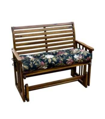 Greendale Home Fashions Outdoor Swing or Bench Cushion - Midnight Floral