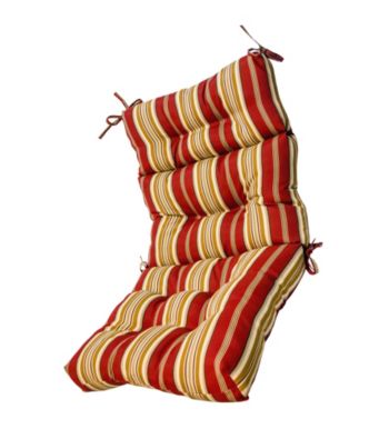 Greendale Home Fashions Outdoor High Back Chair Cushion - Roma Stripe