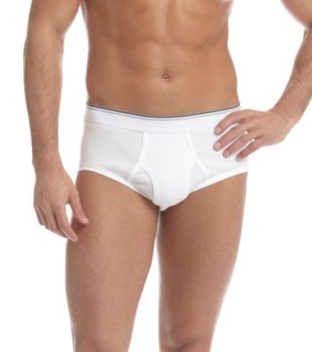 John Bartlett Statements Men's 3-Pack Briefs - White