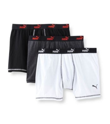 PUMA® Men's 3-Pack Boxer Briefs - Assorted