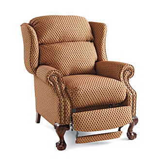 Lane Davidson Classic Ball & Claw Wing Recliner
