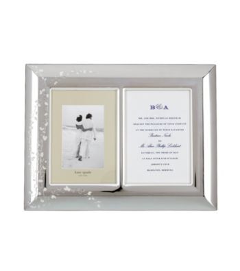 Kate Spade New York® Gardner Street Double Invitation Picture Frame