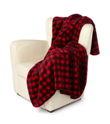 Denali® Oversized Buffalo Check Microplush Throw