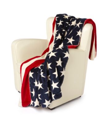 Denali® Oversized Stars & Stripes Microplush Throw