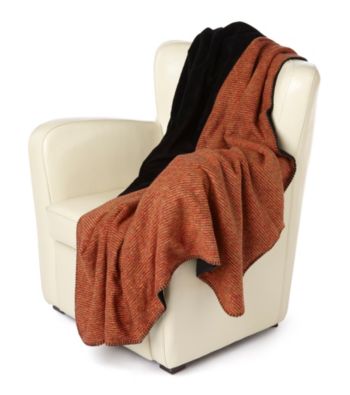 Denali® Oversized Loop-Knit Melange & Black Throw