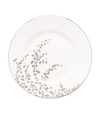 Kate Spade New York® Gardner Street Platinum Dinner Plate