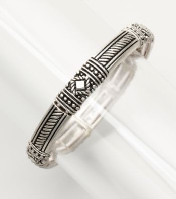 Napier® Stretch Bracelet - Silvertone