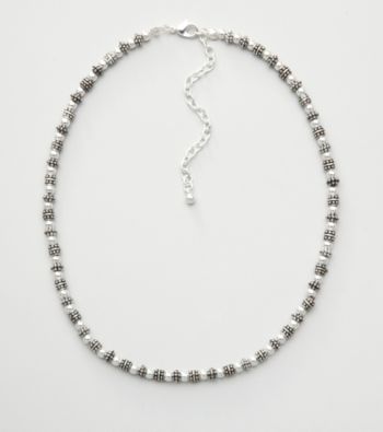 Napier® Beaded Necklace - Silvertone