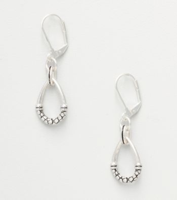 Napier® Oval Drop Earrings - Silvertone