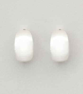 Napier® Wedding Band Earrings - Silvertone