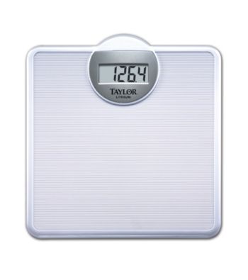 Taylor® White Digital Bath Scale