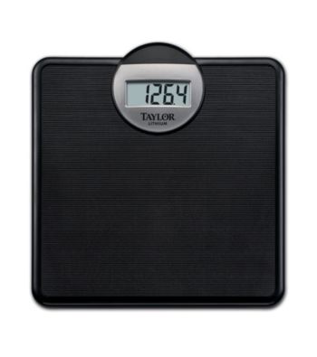 Taylor® Black Digital Bath Scale