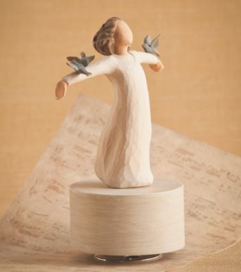 DEMDACO® Willow Tree® Happiness Musical Figurine