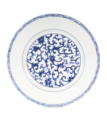 Lauren Ralph Lauren Mandarin Blue Round Buffet Platter