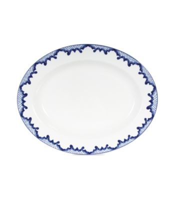 Lauren Ralph Lauren Mandarin Blue Oval Platter