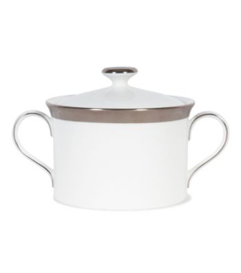 Lauren Ralph Lauren Hewitt Platinum Covered Sugar Bowl