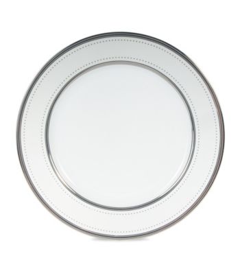 Lauren Ralph Lauren Silk Ribbon Pearl Dinner Plate
