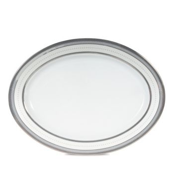 Lauren Ralph Lauren Silk Ribbon Pearl Oval Platter