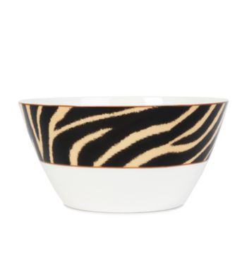 Lauren Ralph Lauren Safari Zebra Cereal Bowl
