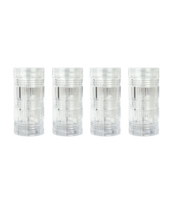 Lauren Ralph Lauren Glen Plaid Set of 4 Highball Glasses