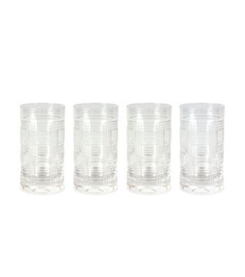 Lauren Ralph Lauren Glen Plaid Set of 4 Shot Glasses