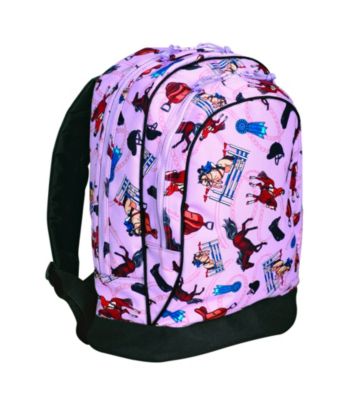 Wildkin English Riding Sidekick Backpack - Purple