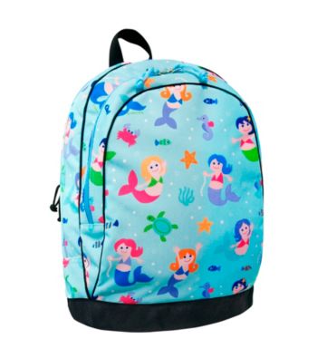 Wildkin Olive Kids Mermaids Sidekick Backpack - Blue