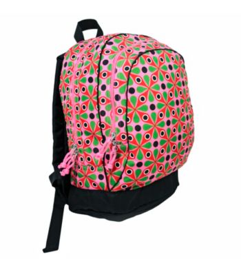 Wildkin Kaleidoscope Sidekick Backpack - Pink/Multi