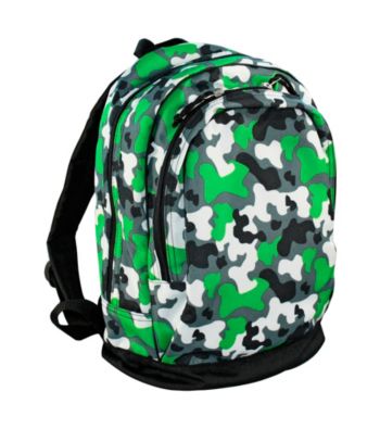 Wildkin Camo Sidekick Backpack - Green/Multi