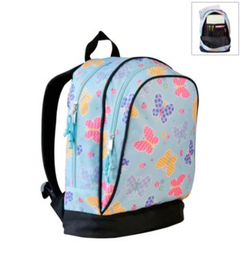 Wildkin Olive Kids Butterfly Garden Sidekick Backpack - Blue