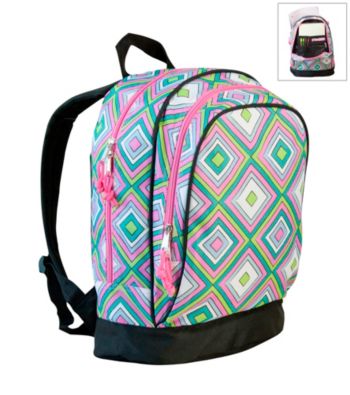 Wildkin Retro Sidekick Backpack - Pink/Multi