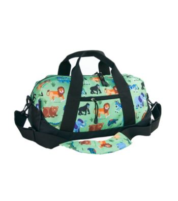 Wildkin Olive Kids Wild Animals Duffel Bag - Green