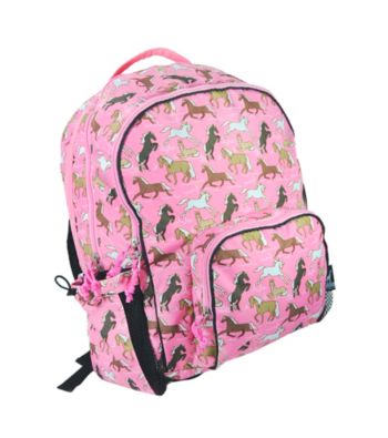 Wildkin Horses in Pink Macropak Backpack - Pink