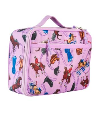 Wildkin English Riding Lunch Box - Purple