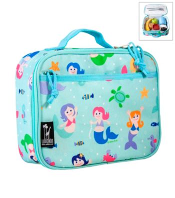 Wildkin Olive Kids Mermaids Lunch Box - Blue