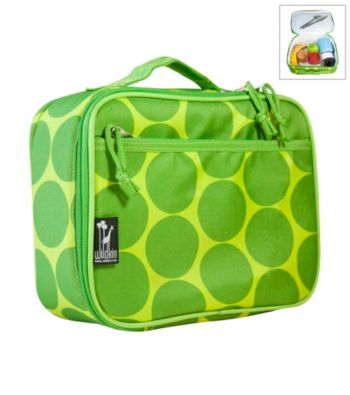 Wildkin Big Dots Lunch Box - Green/Yellow