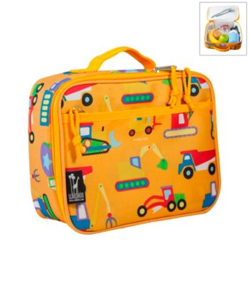 Wildkin Olive Kids Under Construction Lunch Box - Orange