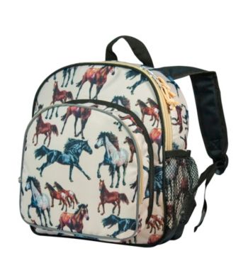 Wildkin Horse Dreams Pack 'n Snack Backpack - Brown