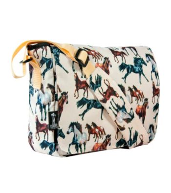 Wildkin Horse Dreams Kickstart Messenger Bag - Brown