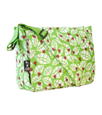 Wildkin Lady Bug Kickstart Messenger Bag - Green